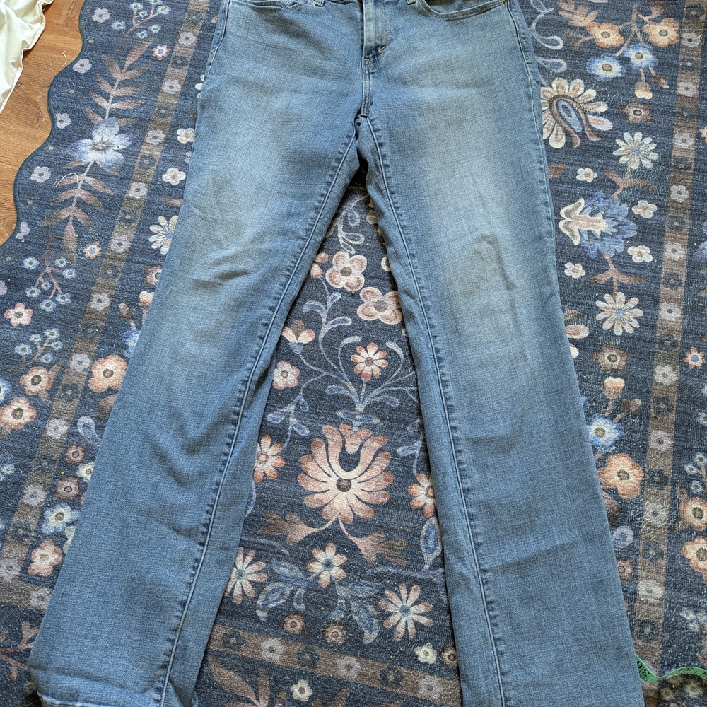 Levi's Blue Straight Leg Jeans Classic Denim